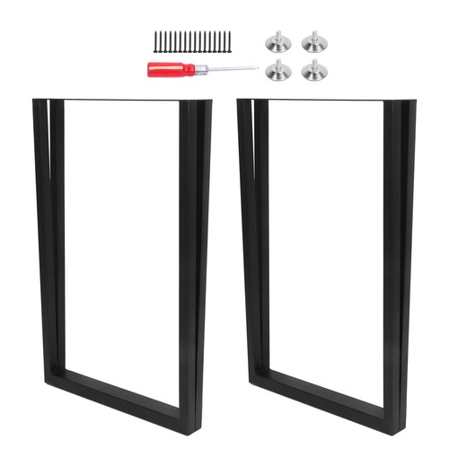Heavy Duty Square Coffee Table Legs Iron DIY Desk Bench Legs Furniture Home - Picture 7 of 24
