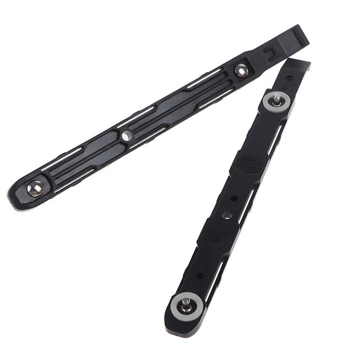 2 pezzi nuovo telaio nero disco rigido montaggio binari in plastica per Coo SZ - Afbeelding 5 van 9