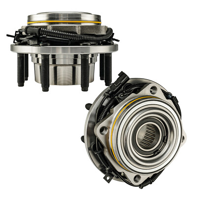 4WD Front Wheel Bearings Hubs for 2011 - 2016 Ford F-250 F-350 Super Duty SRW