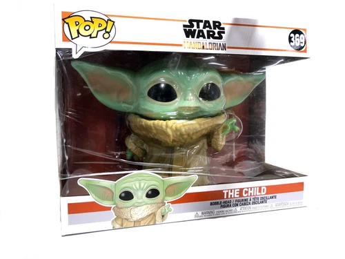 Star Wars The Mandalorian Funko Pop The Child #369 Baby Yoda 10" MIB Vinyl