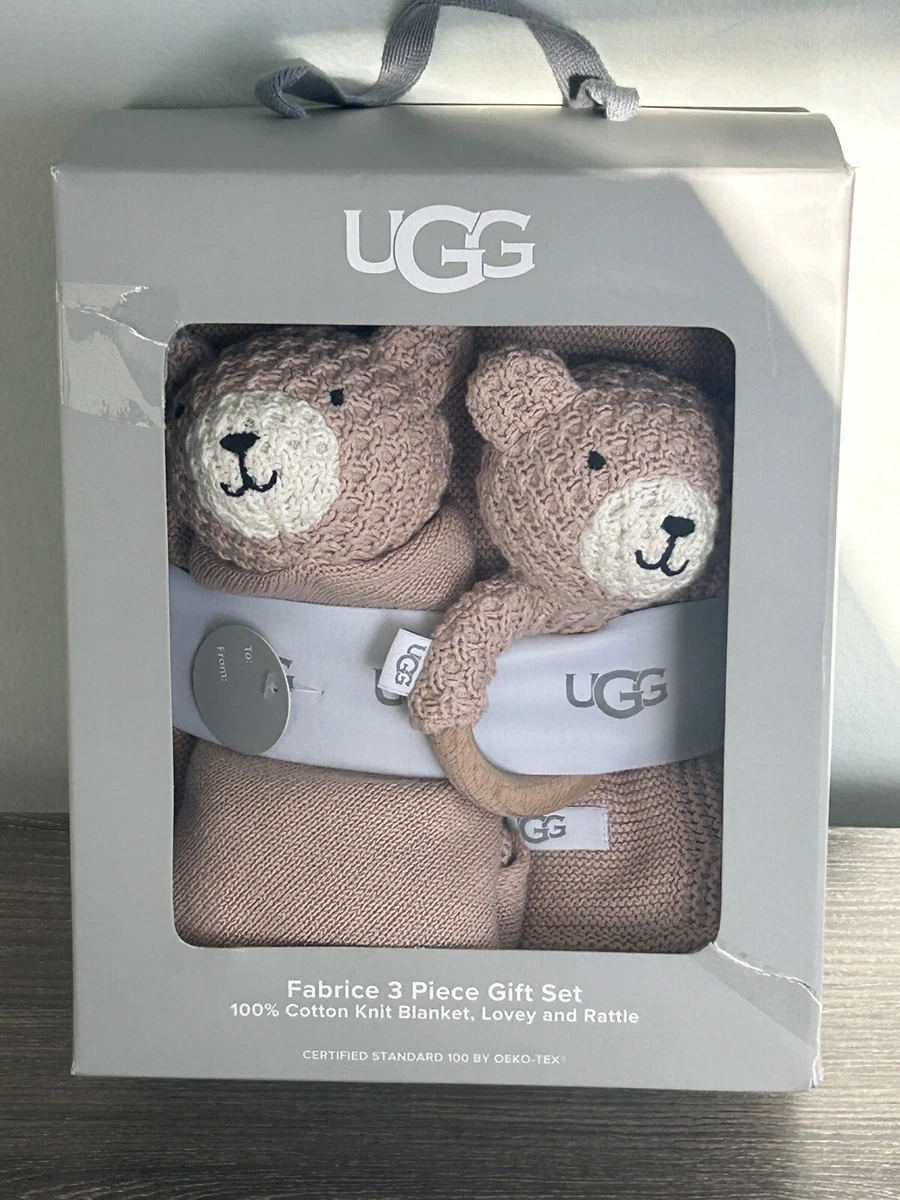 ugg bear and blanket