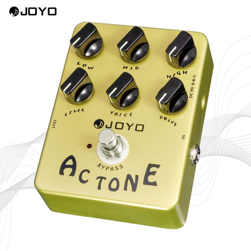 JOYO AC Tono Vintage Tubo Amplificador Efectos Pedal Analógico Distorsión Roca Británica - Imagen 1 de 10