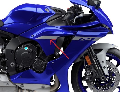 MH Carbon Verkleidung Mitte Oben Passend für Yamaha YZF RN65 R1 202075060111 - Bild 3 von 4