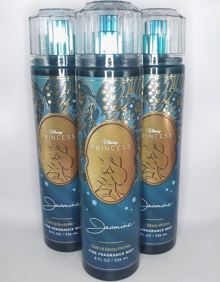 BATH AND BODY WORKS DISNEY PRINCESS JASMINE BODY MIST 8 FL OZ (SET