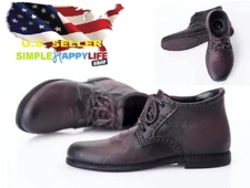 1/6 brown casual business Combat Boots Logan wolverine hot toys BBI Phicen ❶USA❶