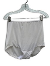 Vintage Bali Skimp Scamp beige size panties granny sissy nylon