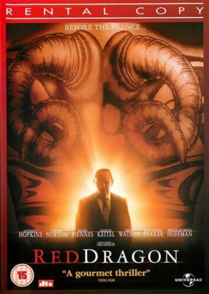 Red Dragon DVD FREE SHIPPING