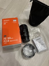 SONY FE 90mm F2.8 Macro G OSS Lens Full Frame