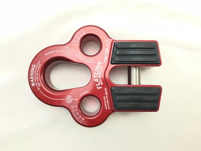 Factor 55 Winch Line Shackle Mount Foldable Flatlink Multimount Red