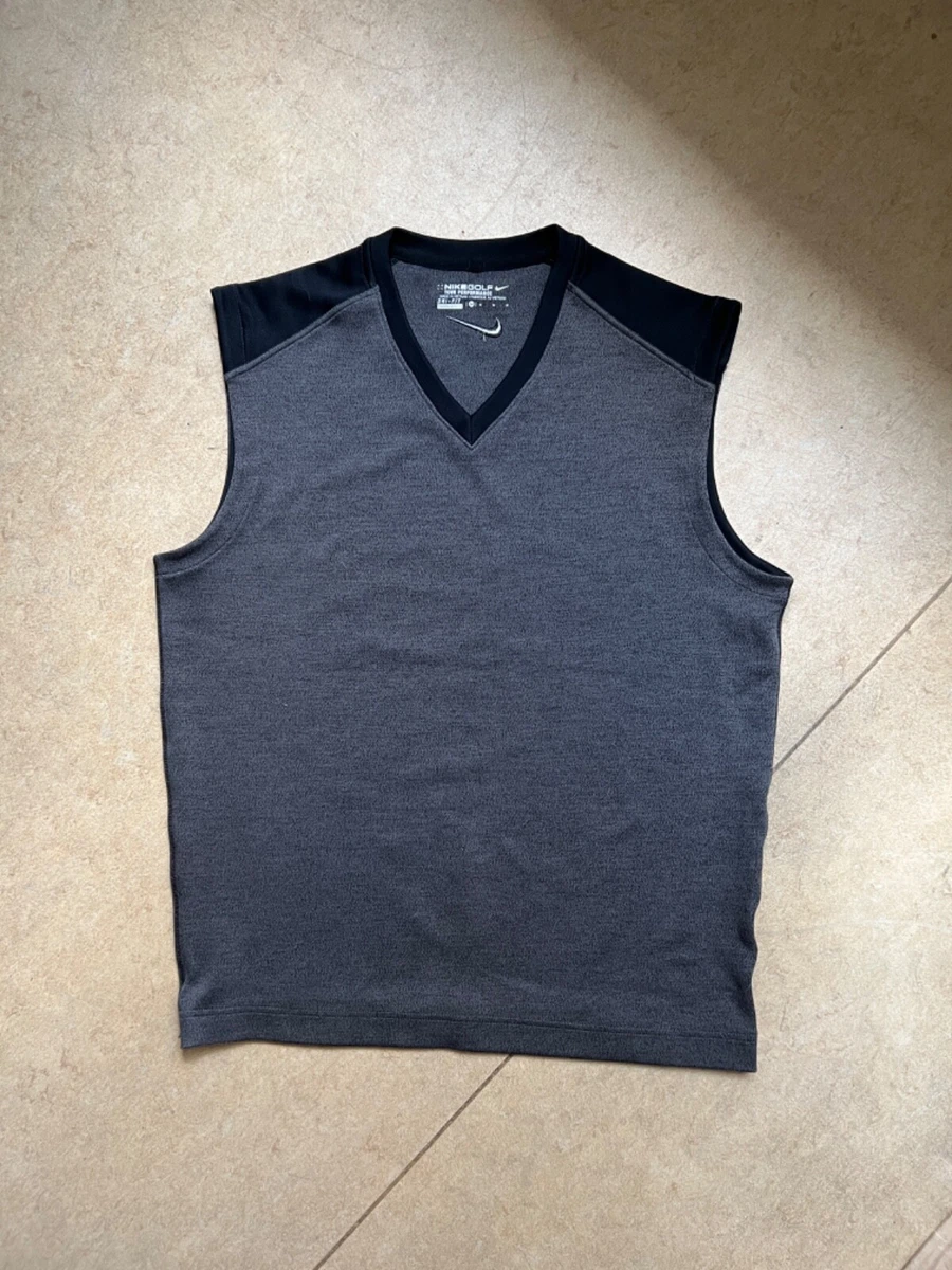 Nike dri fit golf vest sale