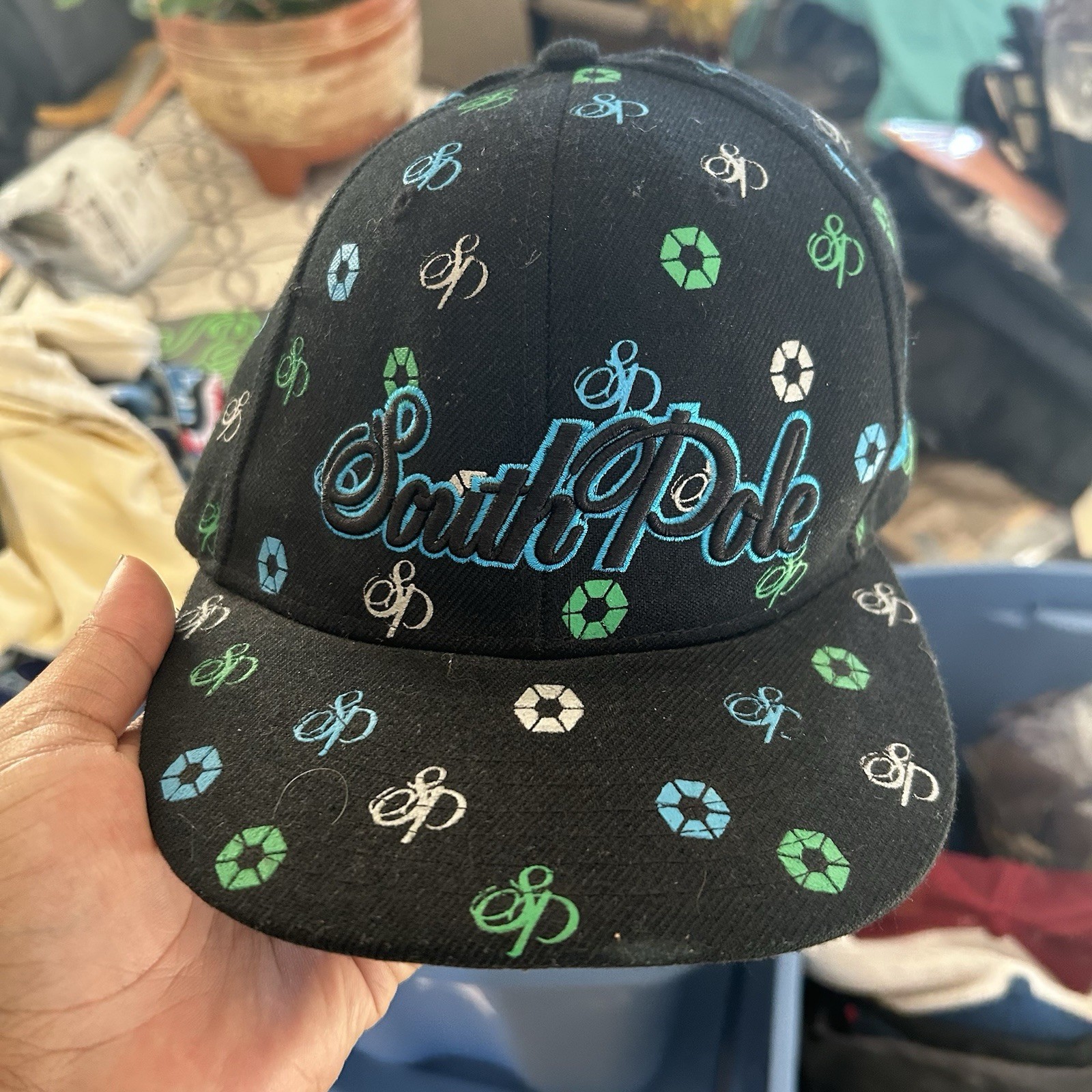 SouthPole Fitted Hat Sz 7 1/2