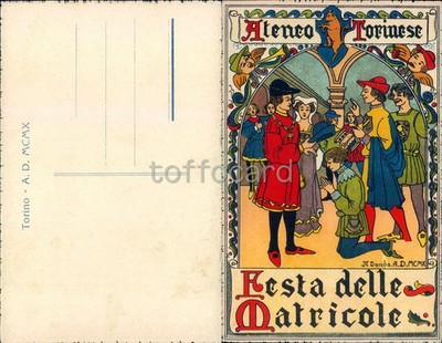 TURIN CITY-ATENEO TORINESE UNIVERSITY FRESHMAN'S FESTIVAL 1910-D19-139