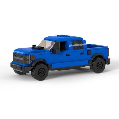 City Series MOC Ford F-150 Raptor 2022 Building Block Car Model Set Toy Gift