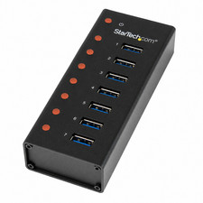 7-Port USB 3.0 Hub - Wall Mountable - StarTech.com