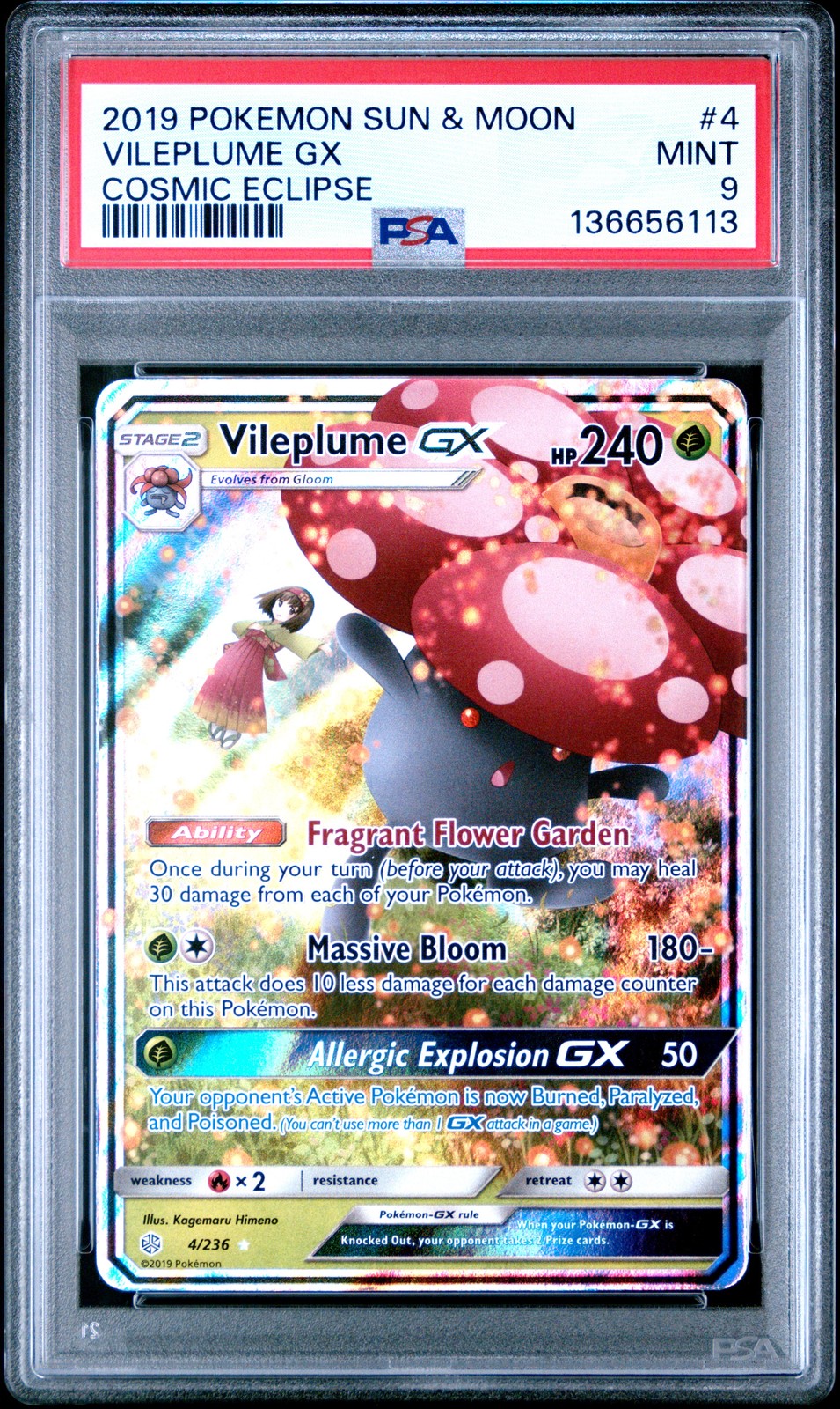 Vileplume GX #4
