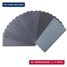Sandpaper Variety Pack 20pcs Sand Paper Assorted For Wood Metal Sanding Wet Dr
