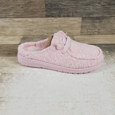 Hey Dude Wendy Slip Heathered Terry Womens Loafer Shoes Sz 7 Lilac Pink Slip On