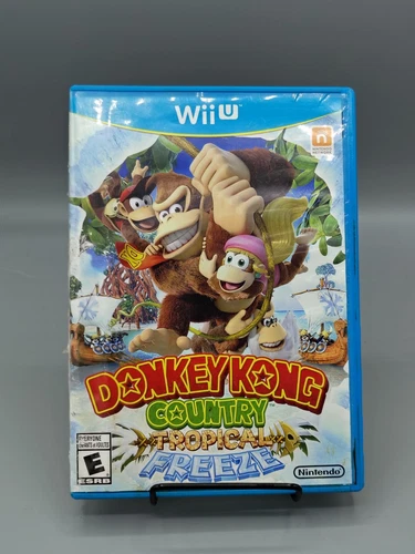 Donkey Kong Country: Tropical Freeze -Wii U 2014 Cleaned & Tested CIB