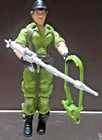 Vintage G I Joe Lady Jane - Sniper - 1985 - Hasbro -