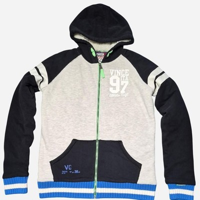 Vingino Unisex Sherpa Lined Zip-up Hoodie Jacket Youth L/ Men's XS/M