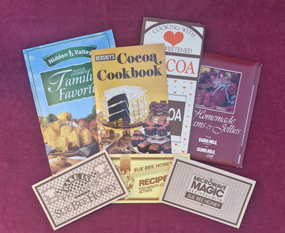 Hershey s Cocoa Cookbook + Sure-Jell Jam & Jelly Recipe Guides Paper Lot