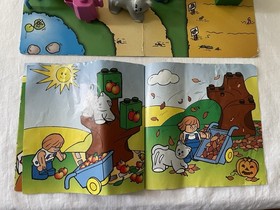RARE LEGO 3088 GROWING GARDEN SET WITH KITTEN DUPLO Complete With Box