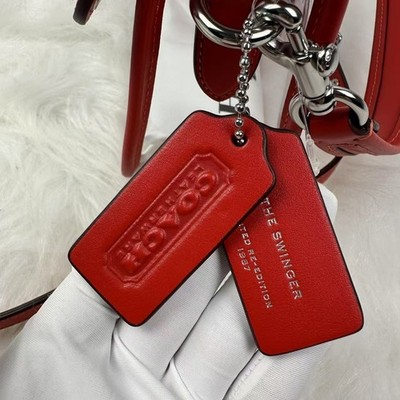 Coach Stadium Swinger Crossbody Bag In Clear PVC with Dust Bag