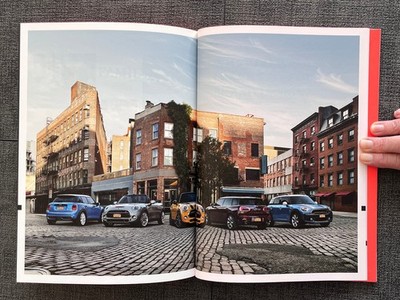 MINI Brand Essentials, limit. Prospekt-Buch, 2016, 220 Seiten, englisch, intern