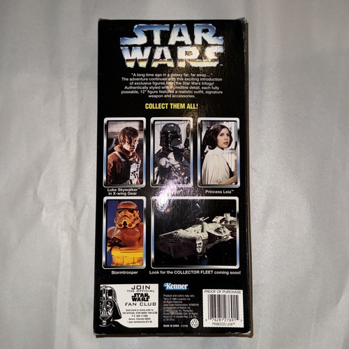 Star Wars Collector Series Princess Leia 12 Inch Action Figure Kenner 1996 MISB - Picture 6 of 6