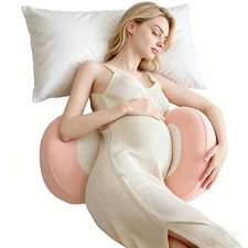 Pregnancy Wedge Pillow for Sleeping, Adjustable Maternity Side Sleeping Pillo...