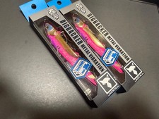 Fishing Lure Big Backer 107HW35g Super Sagoshi Pink Spark Set of 2 New Unopened