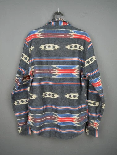 Hiroshi Kato The Anvil Tribal Brushed Shirt Jacket S Made in USA image 11