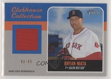 2019 Topps Heritage Minor League Edition Blue 83/99 Bryan Mata #CCR-BM uk2