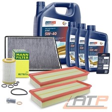 INSPEKTIONSPAKET FILTERSATZ SET A+8L EUROLUB 5W-40 FÜR MERCEDES CLK C209 A209