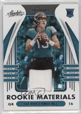 2021 Panini Absolute Absolute Rookie Materials Trevor Lawrence #ARM-TRL 2s2