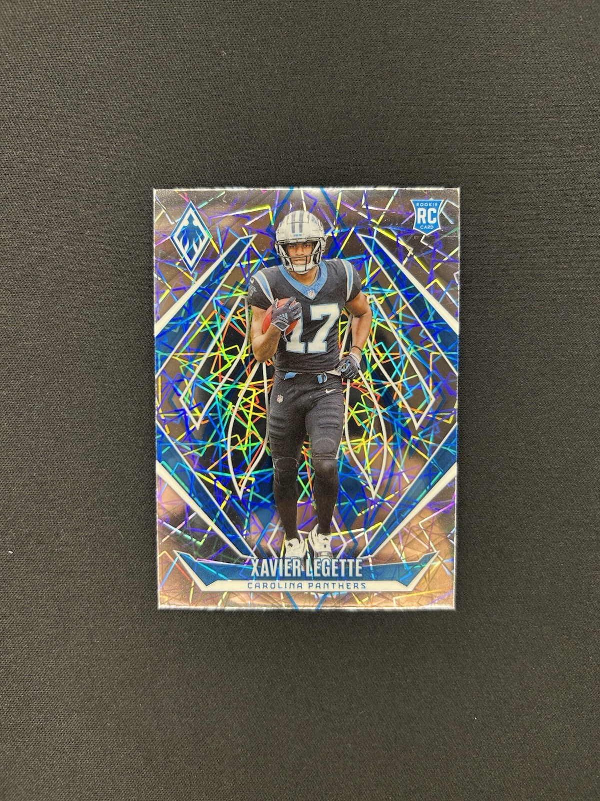 2024 Phoenix Football Xavier Legette Rookie Card Laser Card Number 249