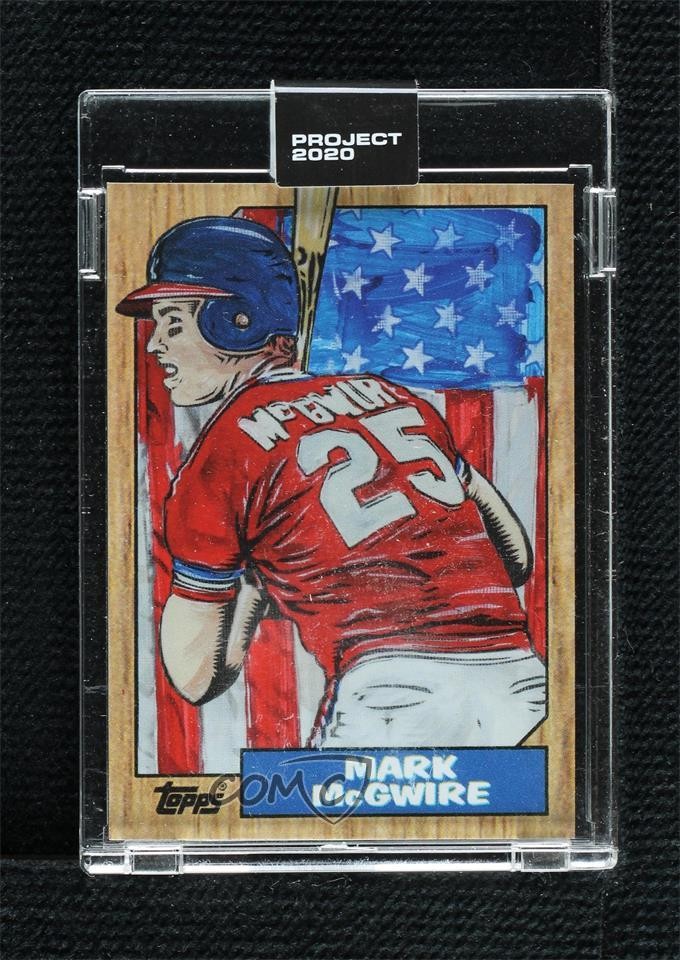 2020 Topps Project 2020 1987 Topps /18205 Mark McGwire Blake Jamieson #81