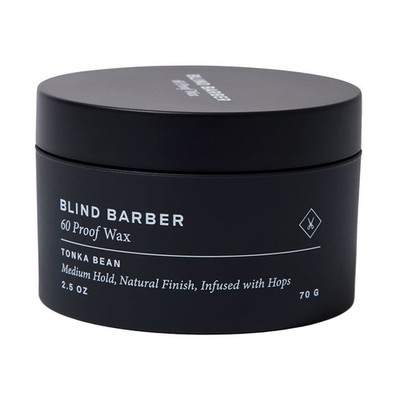 Blind Barber 60 Proof Wax 2.5 oz Medium Hold Matte Finish Men's Hair Styling