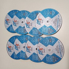 Cut Off Wheels 3" x1/16 x1/4" Die Grinder Metal Cutting Discs Lot of 8