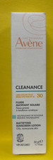 Avene Cleanance Mattifying Sunscreen Lotion - SPF30 1.7oz 50ml 03/2026 Fresh New
