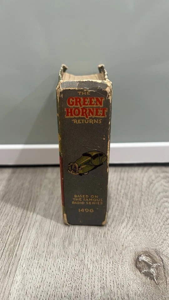 Rare 1941 ‘The Green Hornet Returns’ (#1496) Whitman Big Little Book 📚🦗 - Image 2 of 4