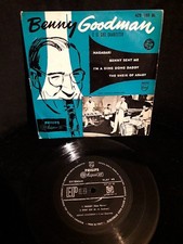 BENNY GOODMAN JAZZ BLUES EP PHILIPS ITALY GENE KRUPA HAMPTON LIONEL TEDDY WILSON