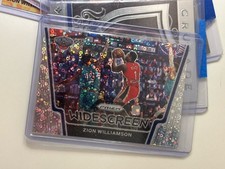 2020-21 Panini Prizm - Widescreen Zion Williamson #4 Fast Break Prizm