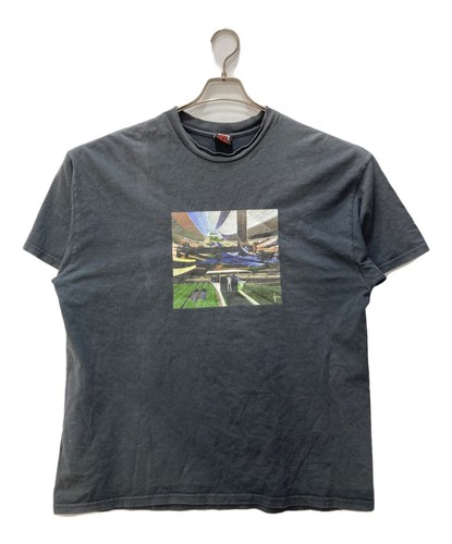 stussy × NINJA TUNE printed T-shirt Size: XL Men Black