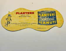 2346.2 ~ Antique 1913 Planters 5 Cent Peanut Blotter!  Clean! Original! Crisp!