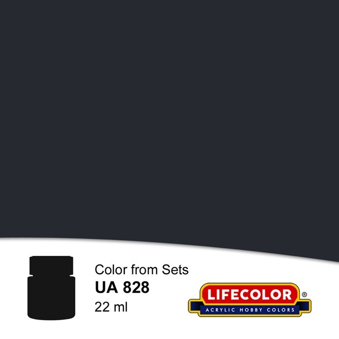 Lifecolor NUA828 - Coach Roof Blue-Grey 22 Ml - New