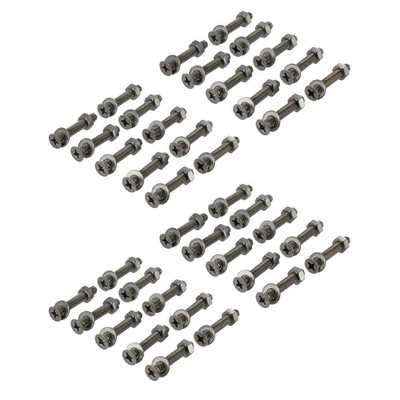 Us Cargo Control Airline-Style Track Fastener Pack Package Of 10 Sets Of Bolts