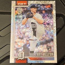 Topps 2026 Series 1 Troy Melton Detroit Tigers Rookie Card #212
