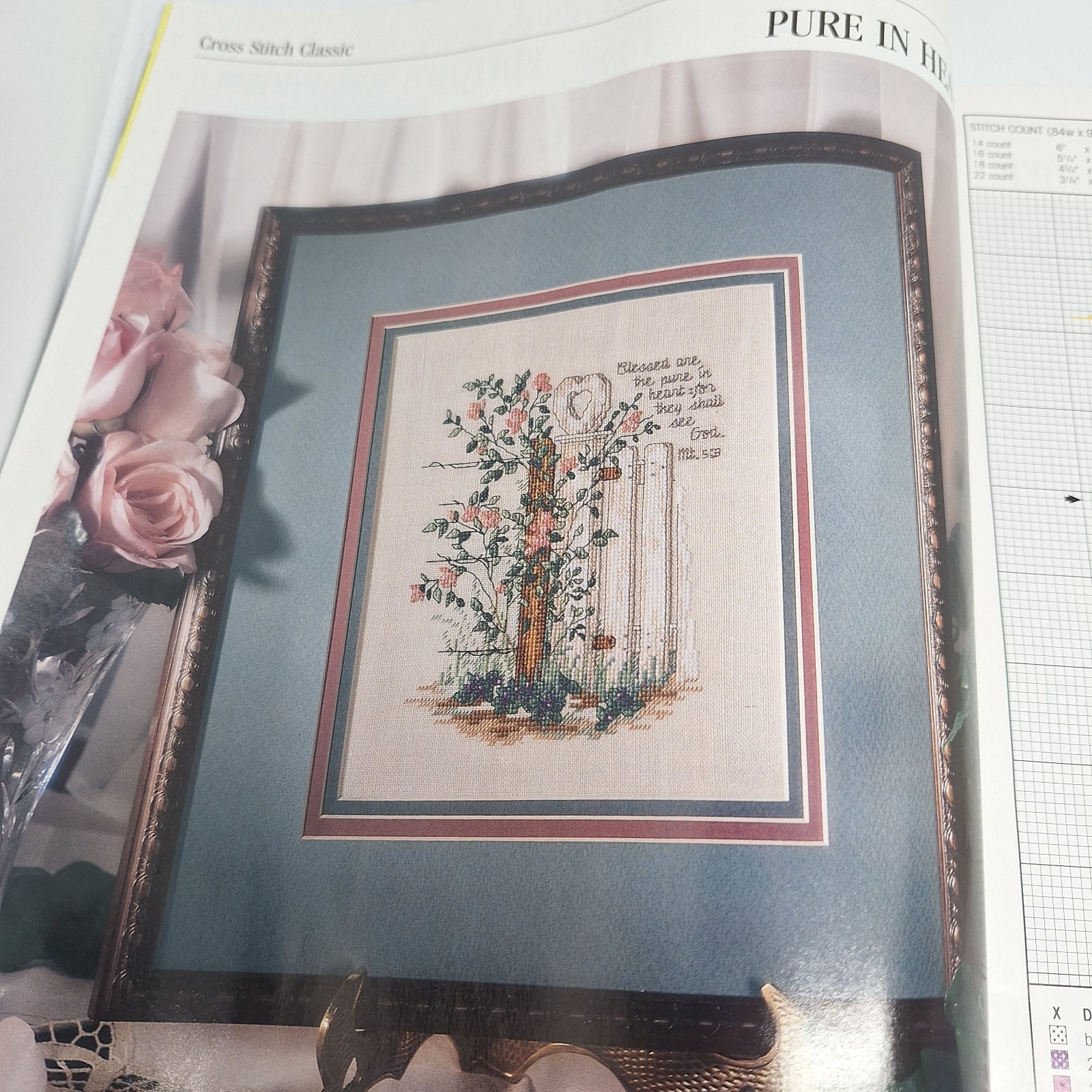 Leisure Arts For the Love of Cross Stitch Magazine May 1996