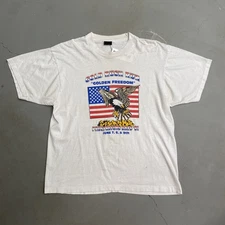 1990s Single Stitch Gold Rush Distressed T-Shirt